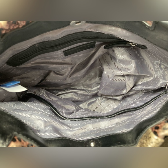 Vera Wang Simply Vera Snake Faux Skin Bag - Picture 8 of 13